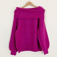 Free People Cowl Neck Knit Sweater