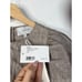 Joslin Aurora Ruffle-Trimmed Linen Peplum Blouse Women's Beige Size: 6 NWT