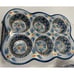 Temp-tations Old World 8 Piece Oven to-Table Specialty Baking Set Blue Lace