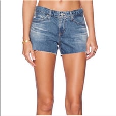 AG: jean shorts
