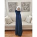 SEQUIN HEARTS | Cold Shoulder Lace-Up Back Chiffon Gown - [Size 9, Blue]