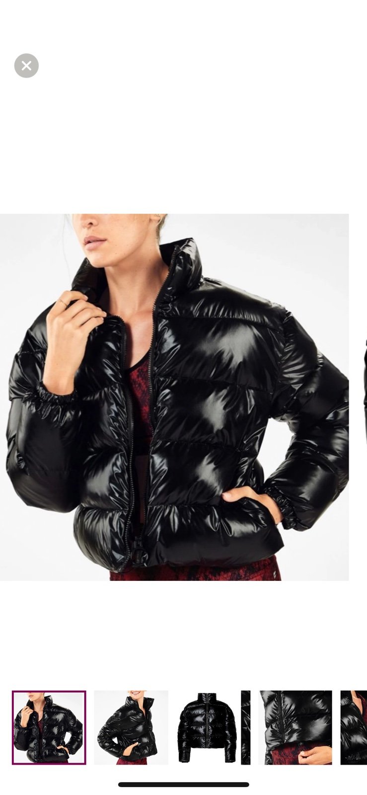 Fabletics wander puffer jacket