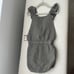 The Simple Folk The Ruffle Romper Lead Gray 8/9y NWT!