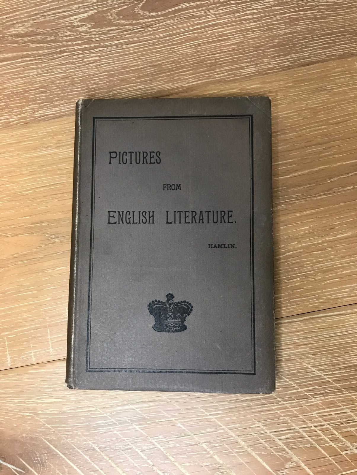 Antique Book: Pictures from English Lit