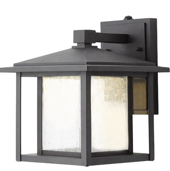 Home Decorators Collection exterior LED wall sconce with light sensing