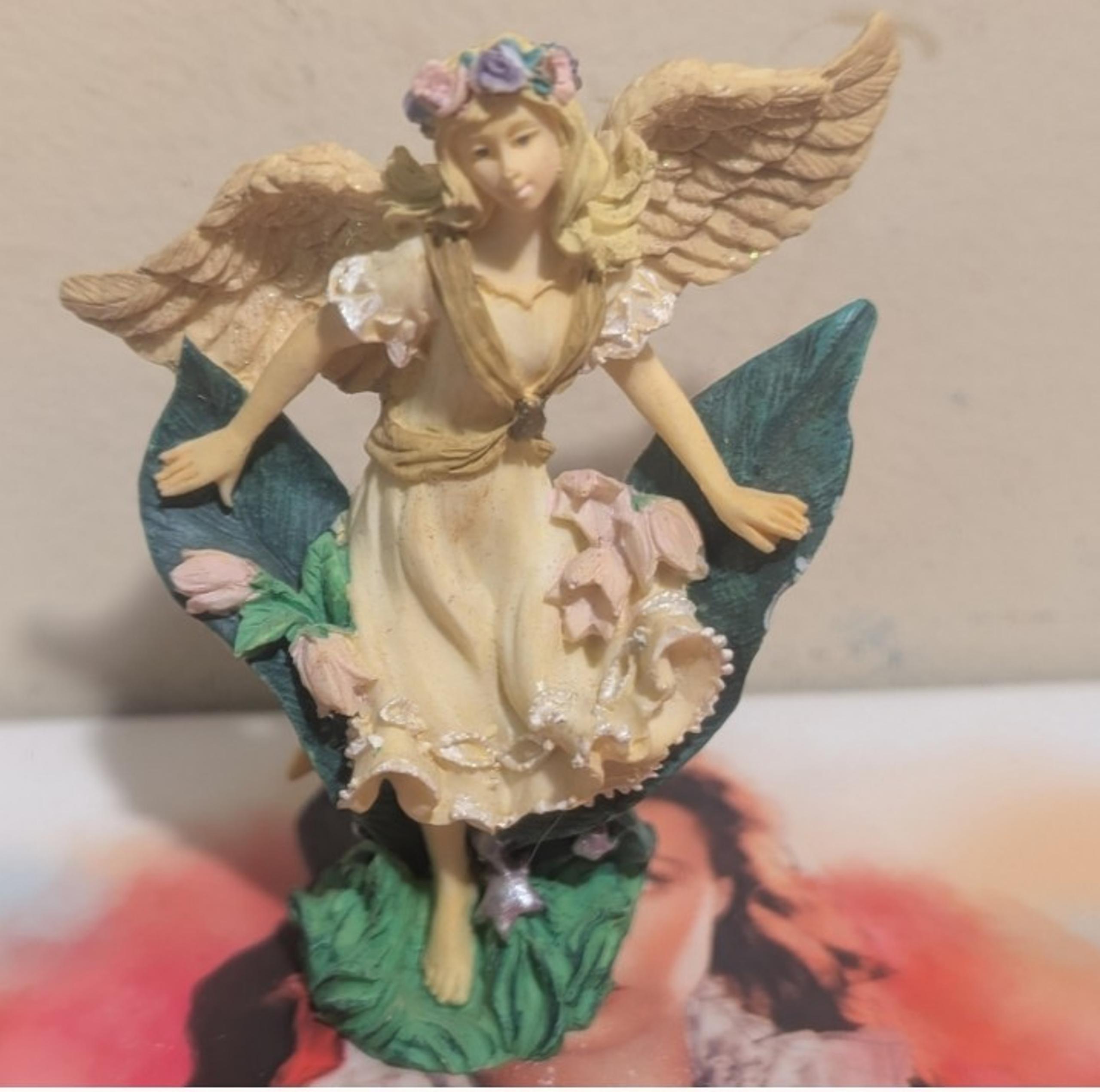 Ganz Stardust Paradise 1995 Handcrafted Mini Sparkly Fairy 4" Figurine Woodland