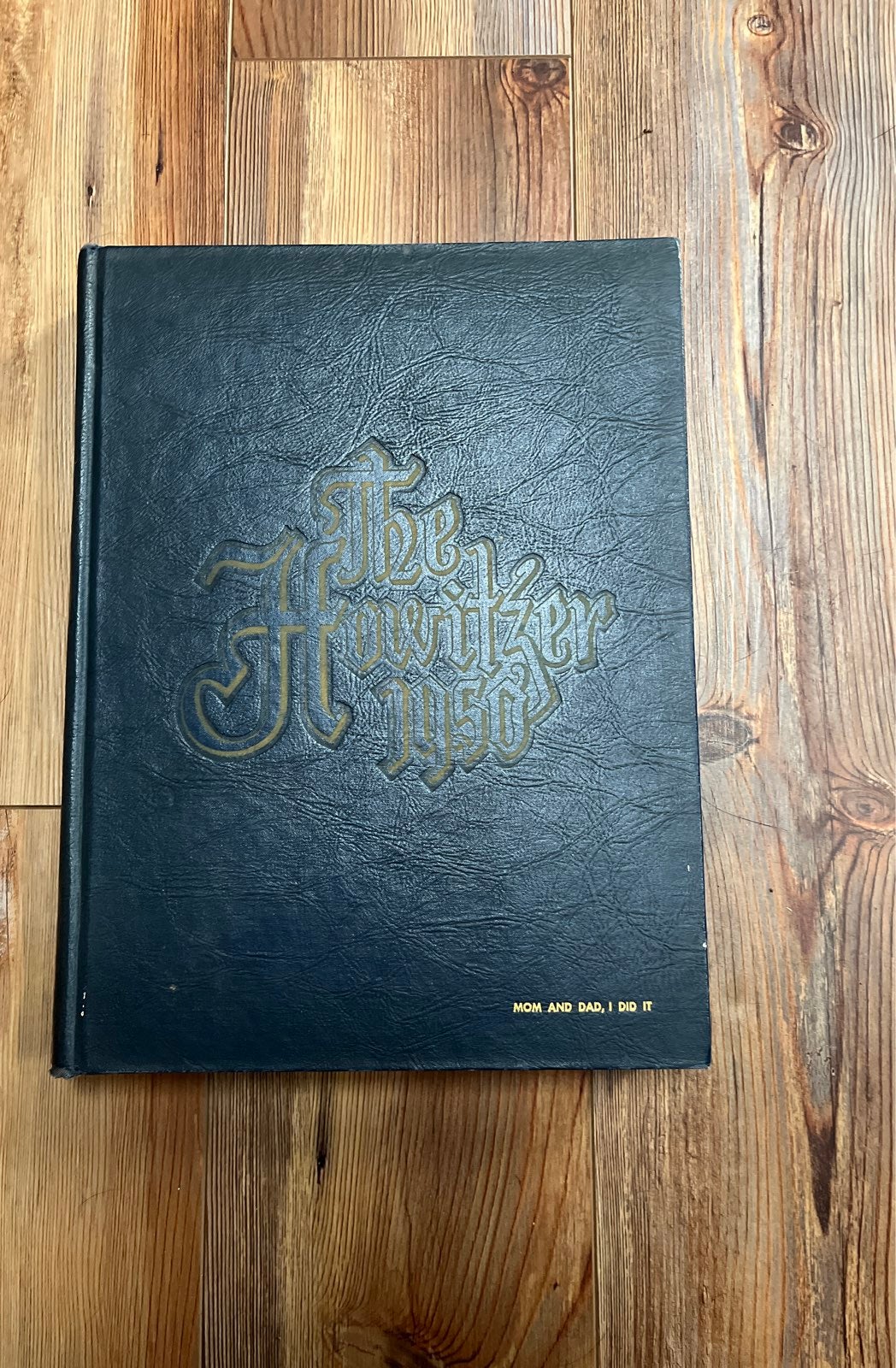 The howitzer of 1950 Westpoint yearbook