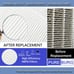 H13 True HEPA Replacement Filter Happi KJ500 Air Purifier Activated Carbon