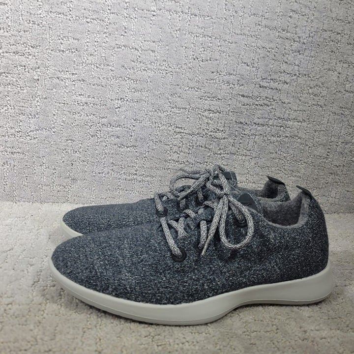 Allbirds Men's Size US 12 Dark Gray Merino Wool Runners Sneakers