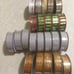 Ribbon Lot 23 Rolls sized 7/8” x 3 yd