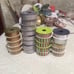 Ribbon Lot 23 Rolls sized 7/8” x 3 yd