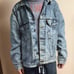 Vintage Acid Wash Levis Denim Jacket