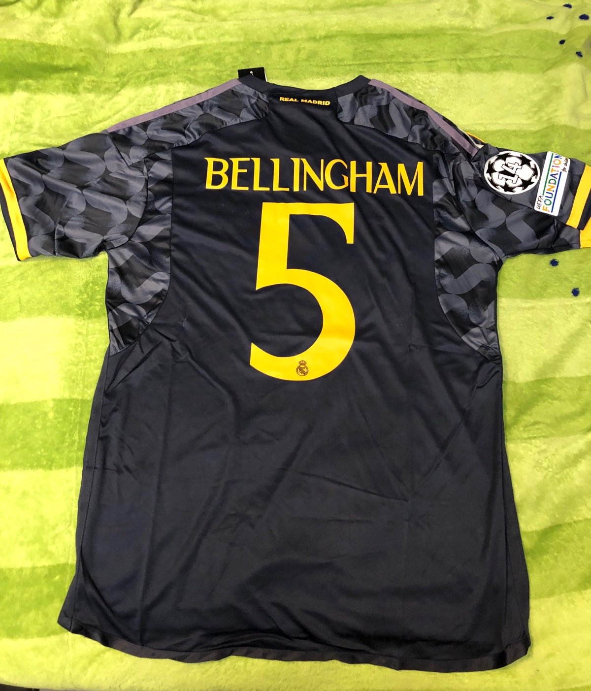Adidas Real Madrid Bellingham away jersey 23/24