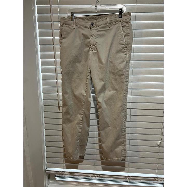 Adriano Goldschmied Lux Khaki Chinos - Size 33x27