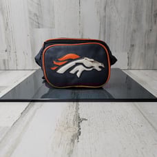 NFL Denver Broncos Vintage Genuine Leather Stitched 3 Pocket Fannie Pack