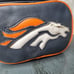 NFL Denver Broncos Vintage Genuine Leather Stitched 3 Pocket Fannie Pack