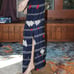 Mr Blackwell Vintage 60s Silk Maxi Skirt