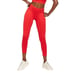 NEW Outdoor Voices Tech Sweat Mid-Rise Red Cropped Leggings