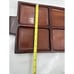Divided Mahogany Wood Serving Tray Hors D'Oeuvres Rectangle Made Haiti