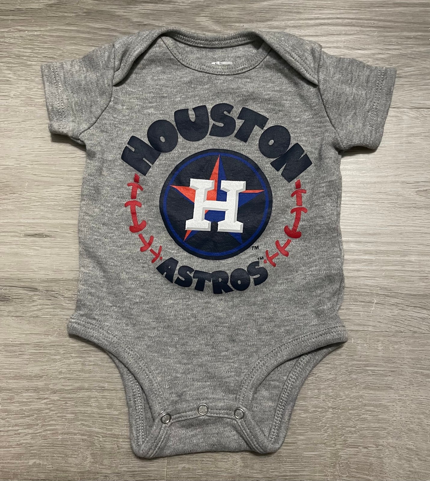 MLB Genuine Merchandise Houston Astros Baby/ Infant Outfit Size 0/3 Months