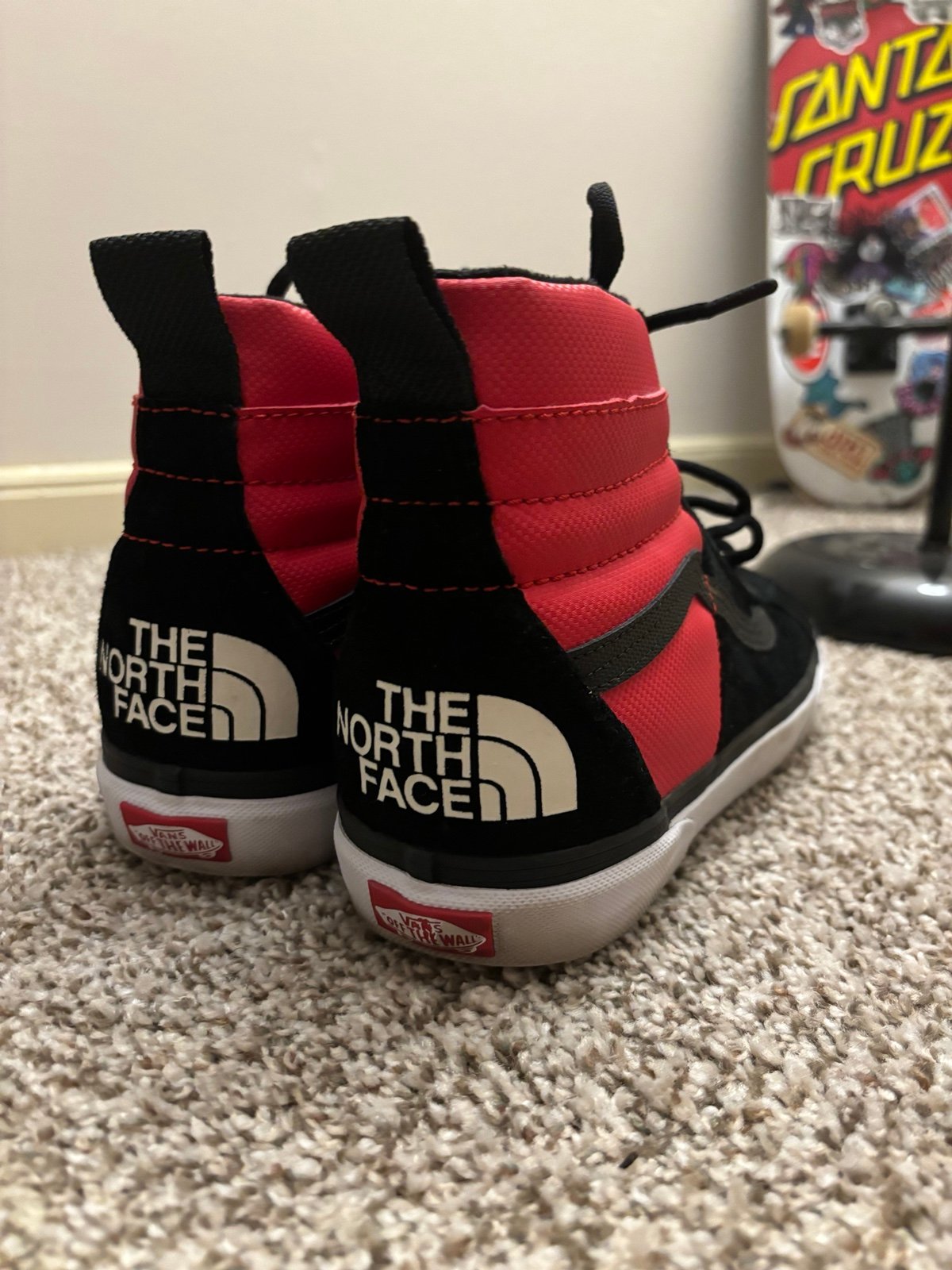 Vans Sk8-Hi 46 MTE DX The North Face Black/Red Sneakers