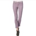 Rag and Bone Zipper Capri Jeans Purple Lavender