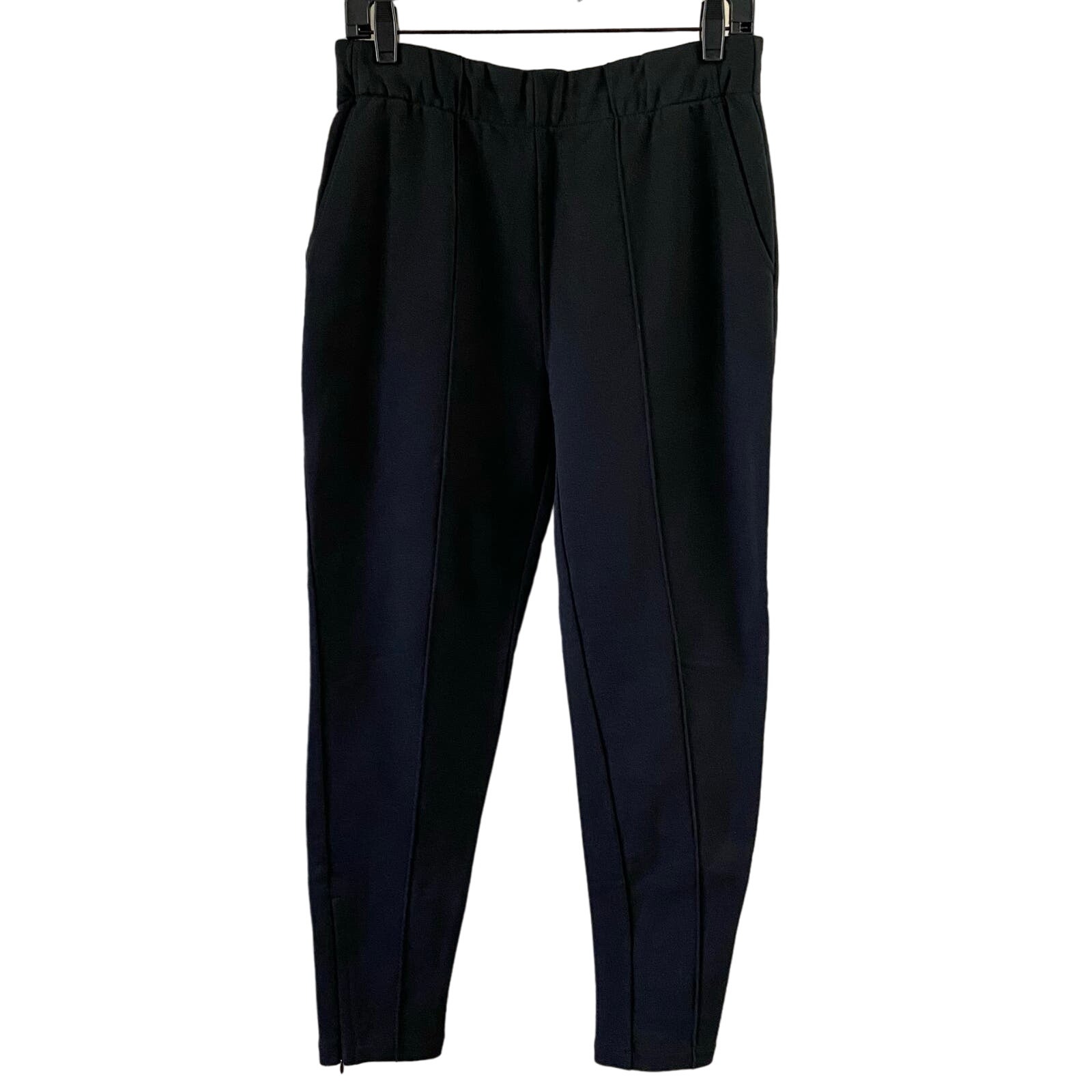T Alexander Wang Size M Athleisure Zipper Ankle Thick Knit Pants