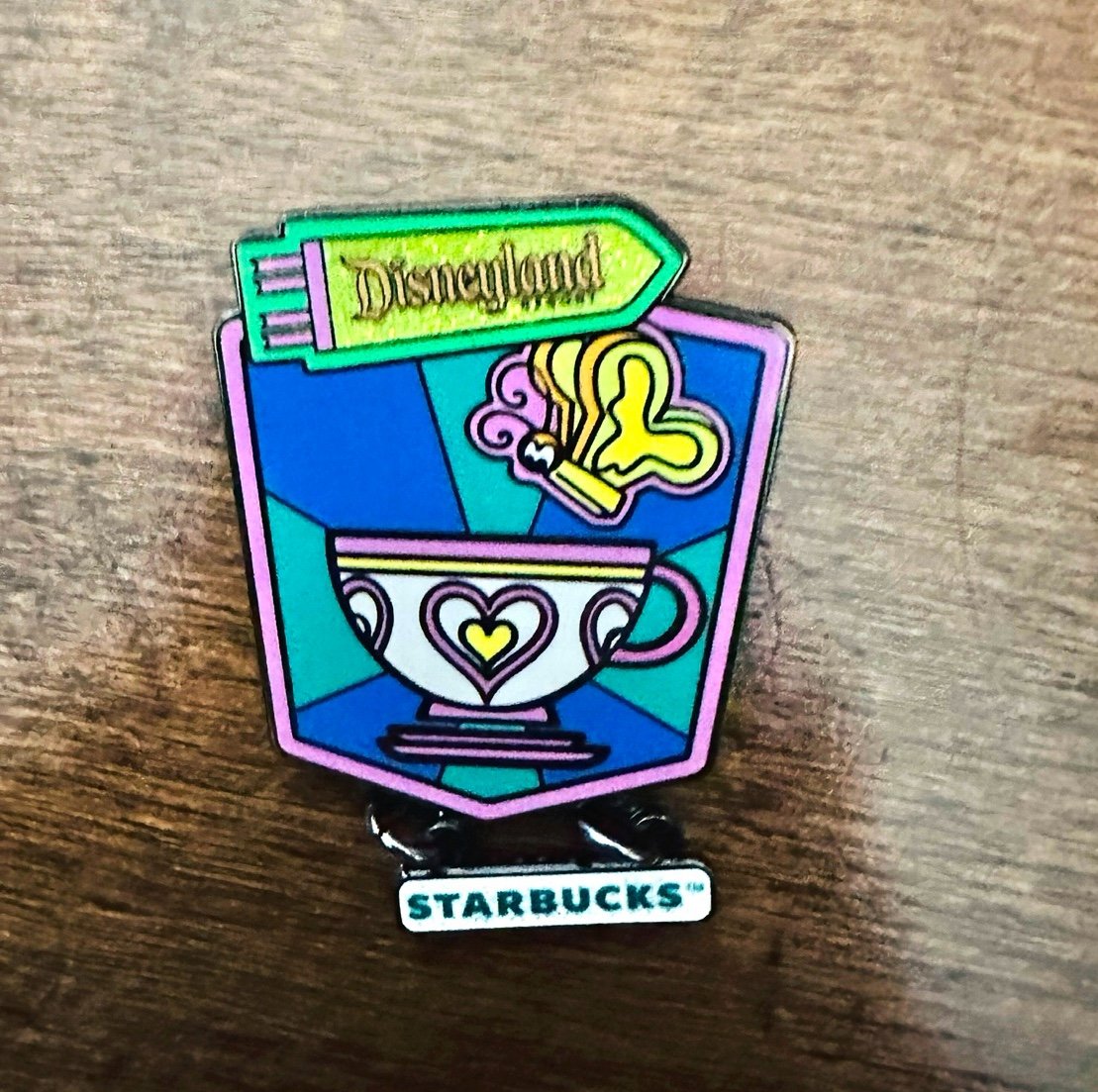 2025 Disneyland Starbucks Mystery Pin - Alice in Wonderland Teacup