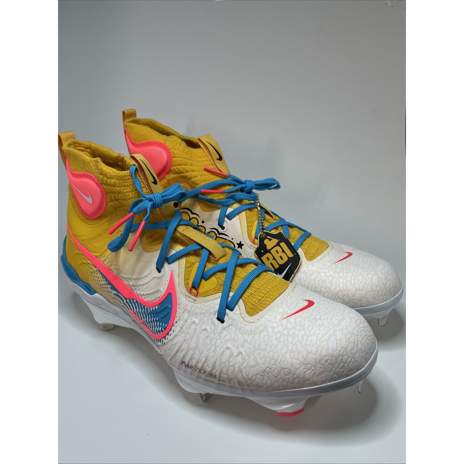 Nike Alpha Huarache NXT Jackson Merrill PE Baseball Cleats FZ7343-700 Size 14
