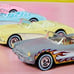 BARBIE The Movie - Hot Wheels Premium 4 PACK - 1956 CORVETTE COLLECTORS SET