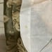 Croscill curtain ONE panel olive green and gold colors leaf design embroidered