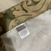 Croscill curtain ONE panel olive green and gold colors leaf design embroidered
