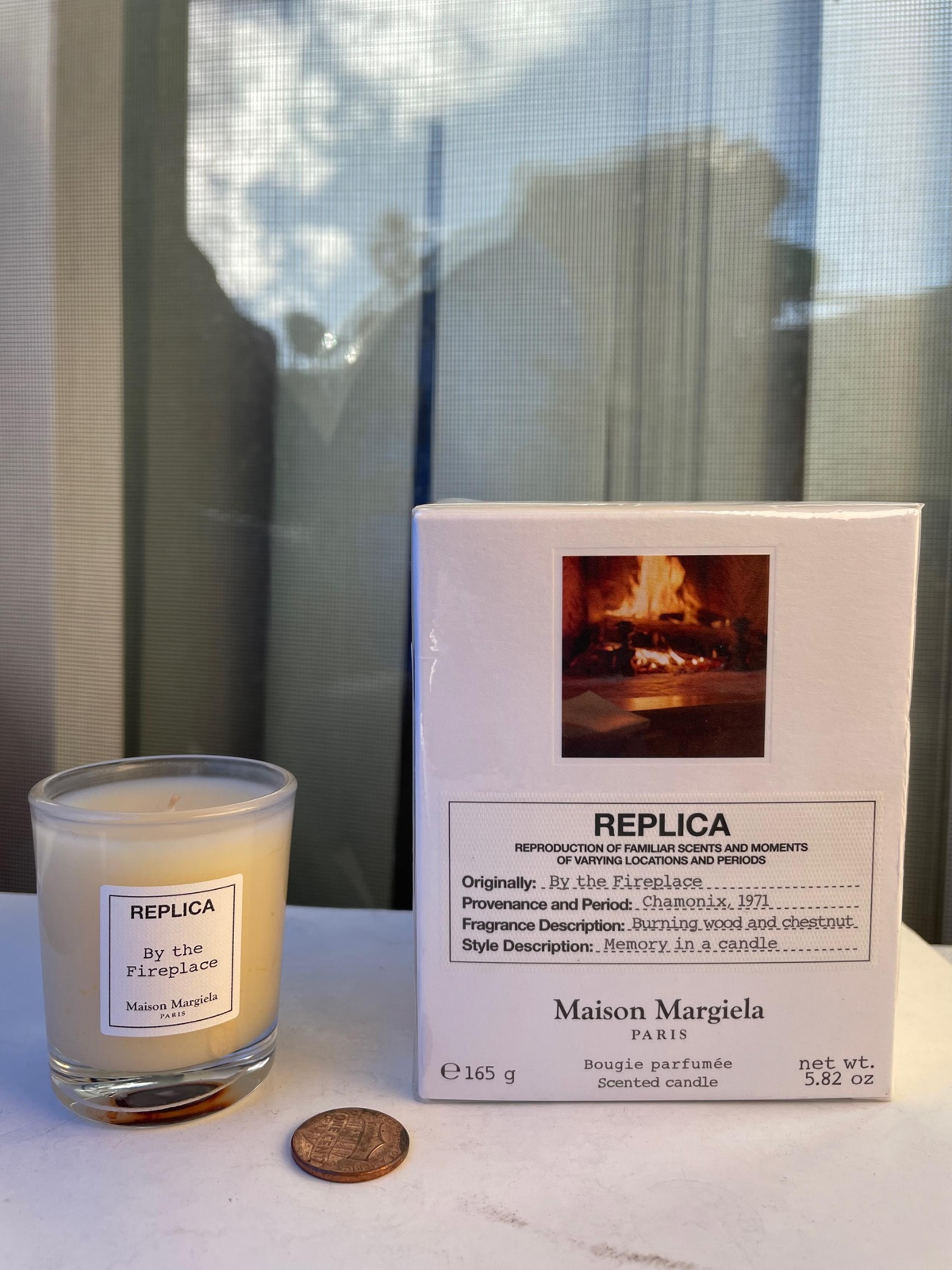 2xBY THE FIREPLACE MAISON MARGIELA REPLICA 5.82 FL OZ & Mini Candle 1.23 oz 35 g