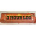 VTG NOS SEALED 1973 3 HOUR LOG MULTICOLOR LOG NATURAL SPLIT SHAPE 6LB BURN FLAME