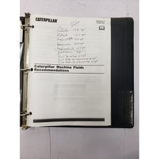 CATERPILLAR Cat Machine Fluids Recommendations SEBU6250-13 October 2004