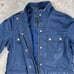 J Crew Boyfriend Utility Jacket Adjustable Waist Full Zip Waxed Cotton Jacket