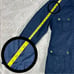 J Crew Boyfriend Utility Jacket Adjustable Waist Full Zip Waxed Cotton Jacket