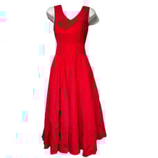 sjp by sarah jessica parker red sleeveless cut out back dress Size 4