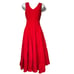 sjp by sarah jessica parker red sleeveless cut out back dress Size 4