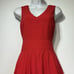 sjp by sarah jessica parker red sleeveless cut out back dress Size 4
