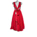 sjp by sarah jessica parker red sleeveless cut out back dress Size 4