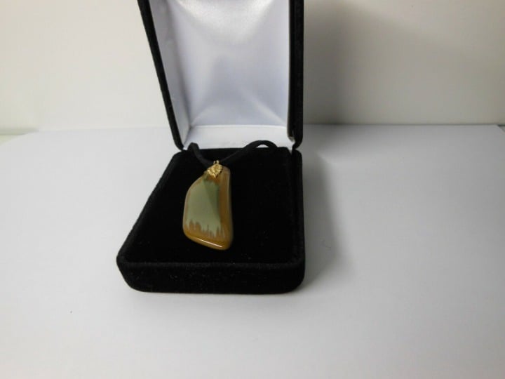 Owyhee Jasper Pendant / see details