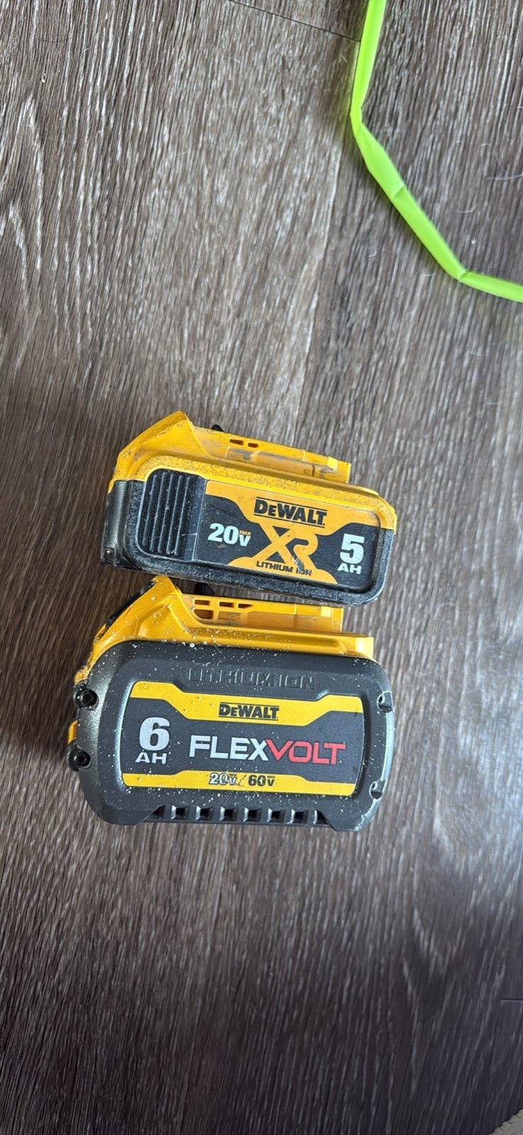 Dewalt battery’s