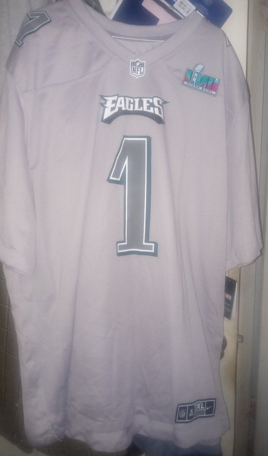 Nike Philadelphia Eagles Jalen Hurts Superbowl atmosphere 3XL alt color New