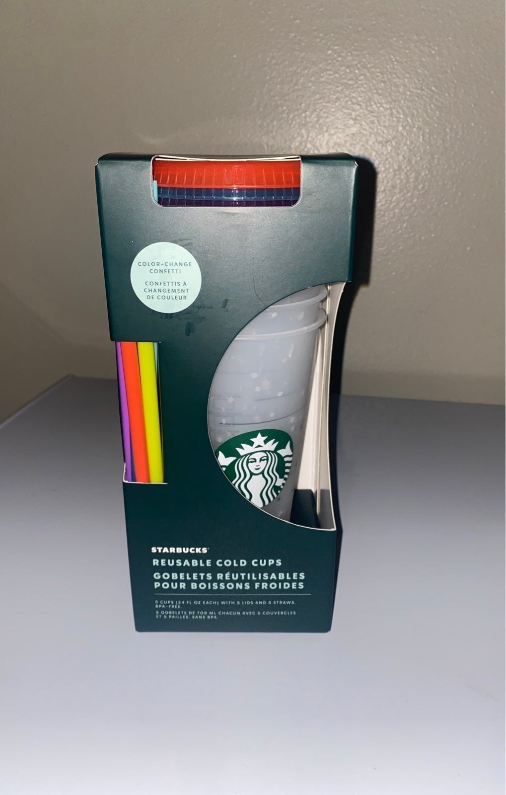 Starbucks color changing cups
