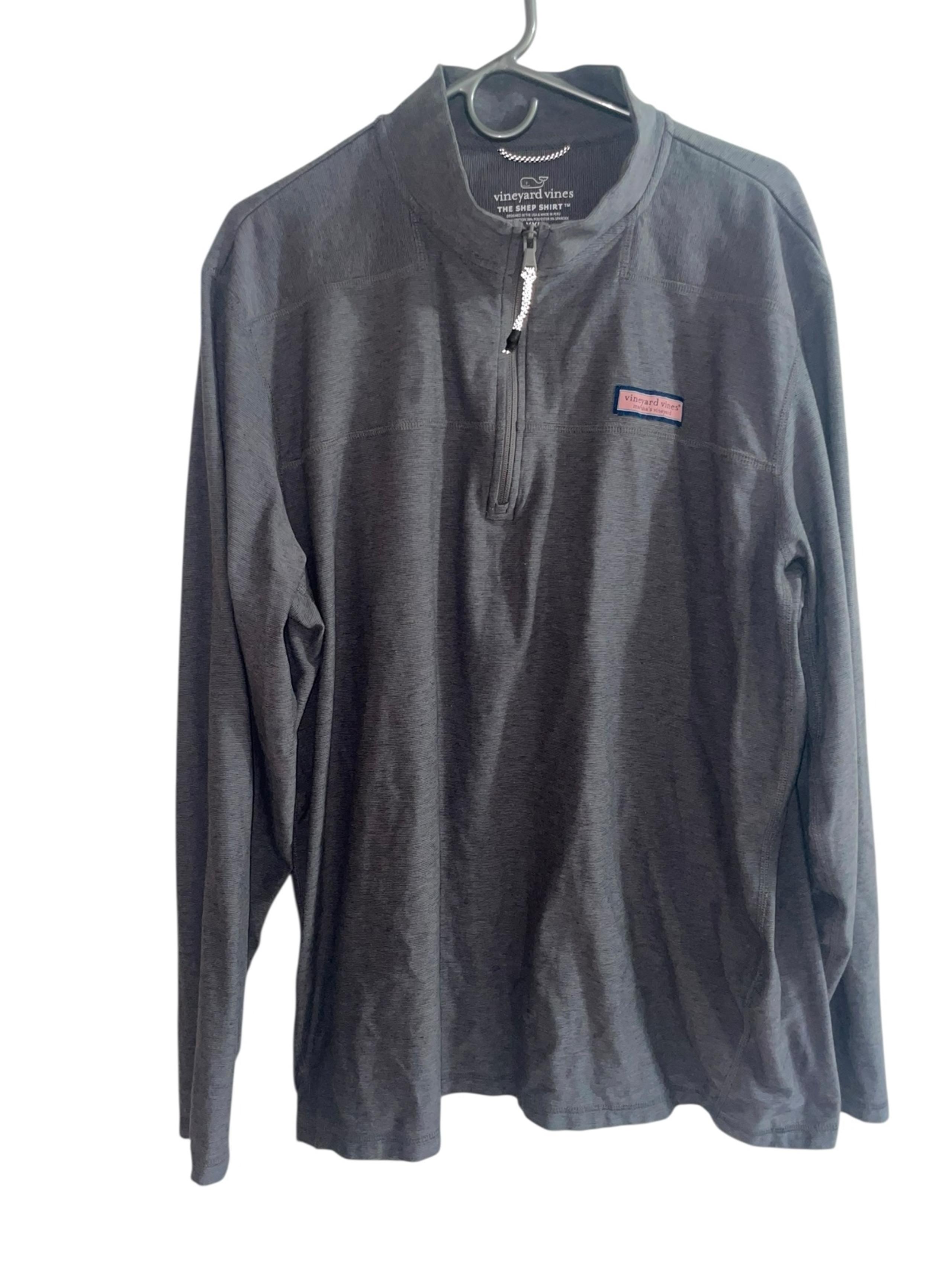 Vineyard vines men’s shep shirt XL gray pullover