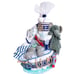 Boat Nautical Elephant Diaper Cake , Baby Shower Gift