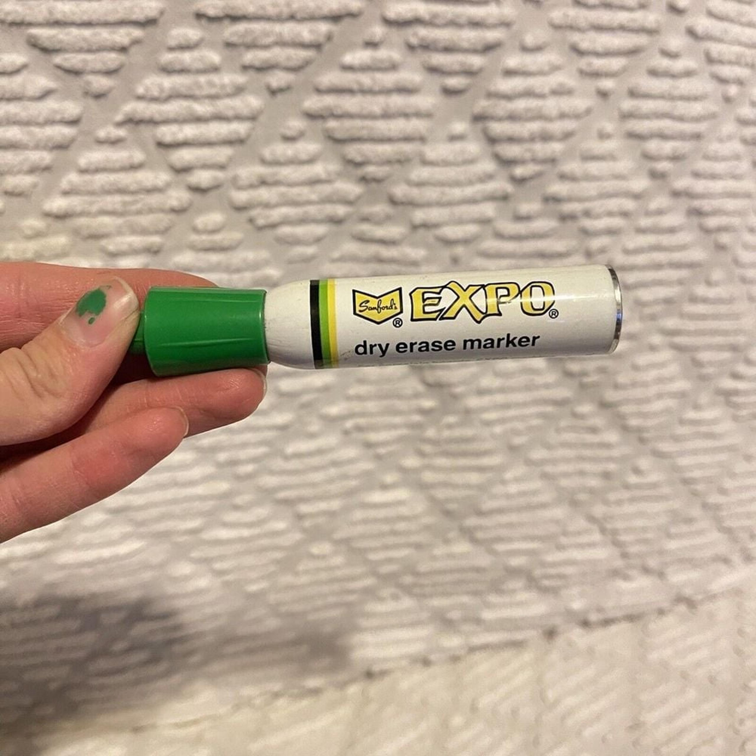 Vintage Sanford EXPO Dry Erase Marker Metal Barrel Green Replacment