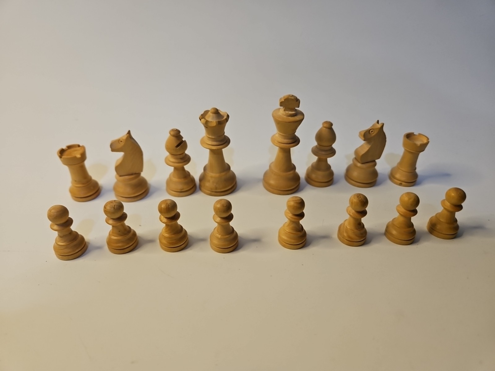 Vintage Staunton chess pieces 2