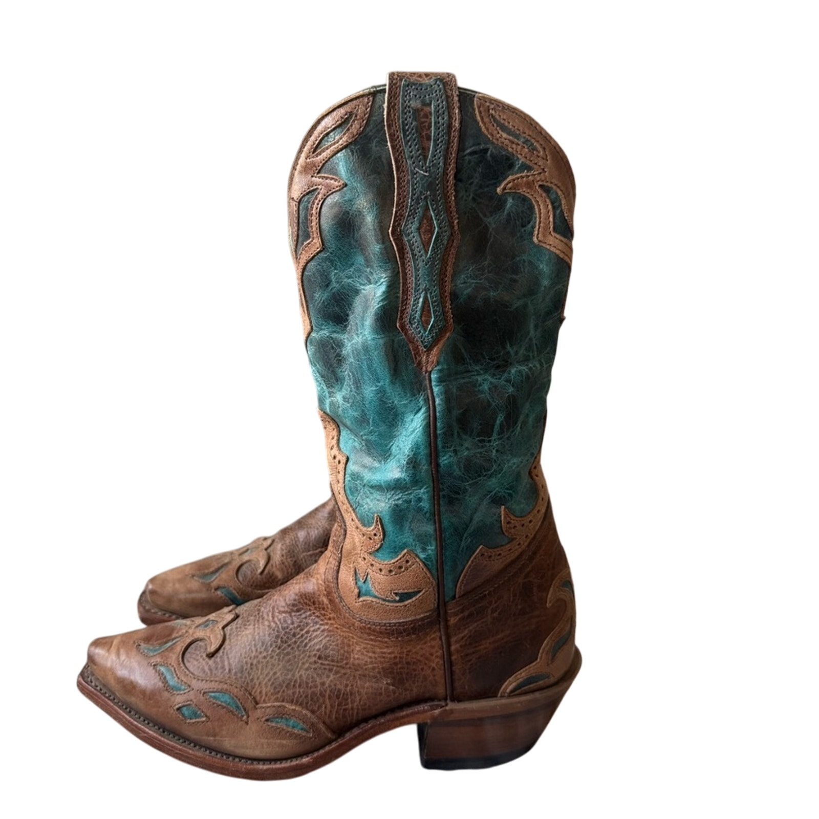 Boulet Western Cowboy Boots Women’s 6.5